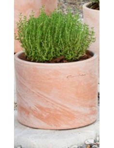 Maceta Cilindro 23x18 cm | Diseño Minimalista para Interior y Exterior