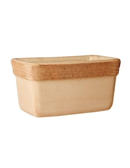 Jardinera Venezia Graffiata 60x18x16 cm  Elegancia Clásica y Durabilidad para Exteriores

