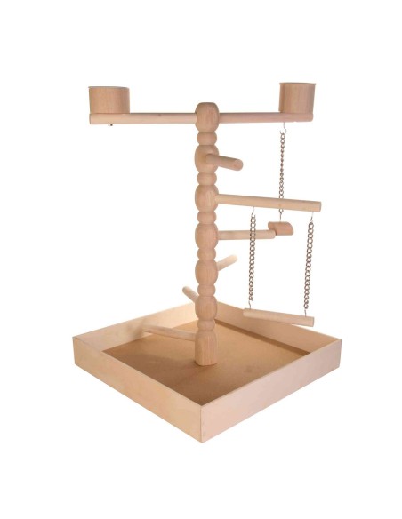 AREA DE JUEGO PARA LOROS 41X55X41CM