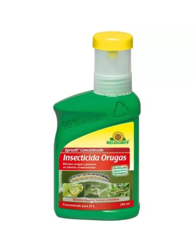 Insecticida Orugas Concentrado 250ml Neudorff  Control ecológico y eficaz de orugas

