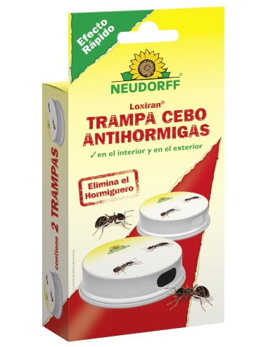 Trampa Antihormigas Cebo Loxiran Neudorff | Control Eficaz y Seguro para Jardines

