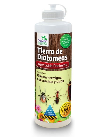 Tierra de Diatomeas Insecticida Rastreros 100g Neudorff  Control natural y ecológico de insectos

