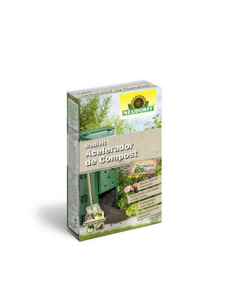 Acelerador Compost 1KG Neudorff  Compostaje rápido y natural para jardines ecológicos

