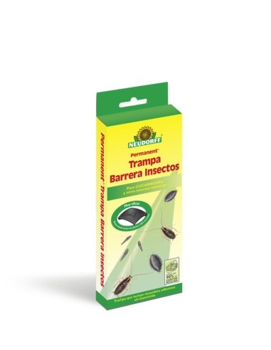 Trampas Antiinsectos Rastreros Neudorff Pack 2  Control natural y seguro para jardín

