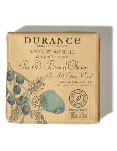 JABON DE MARSELLA PINO Y MADERA DE OLIVO 100GR