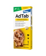 Adtab 450mg para Perros de 11 a 22 kg  Antiparasitario Masticable de Acción Rápida | Endanea Mascotas