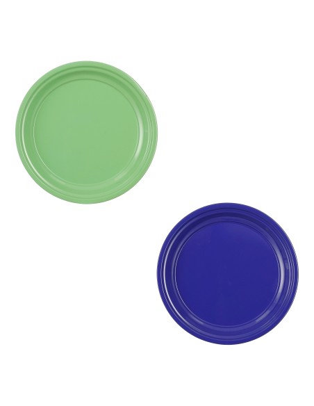 PLATO MILOS AZUL VERDE H3XD30CM