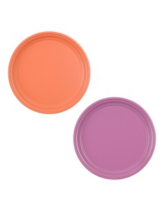 PLATO MILOS LILA SALMON H3.5XD40CM