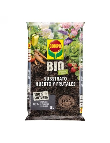 SUSTRATO BIO HUERTO 5L COMPO