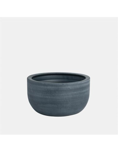 Maceta Bowl Xat Antracita 28x15 cm para interior y jardín