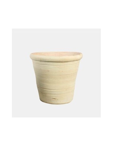 CONICO FLORIDA 40X40 BLANCO TERRACOTA