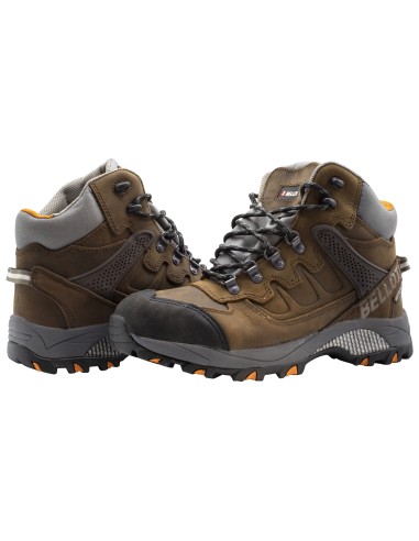 Bota Agro Marrón FTW0138B02  Impermeable, Antideslizante y Duradera para Trabajo Agrícola

