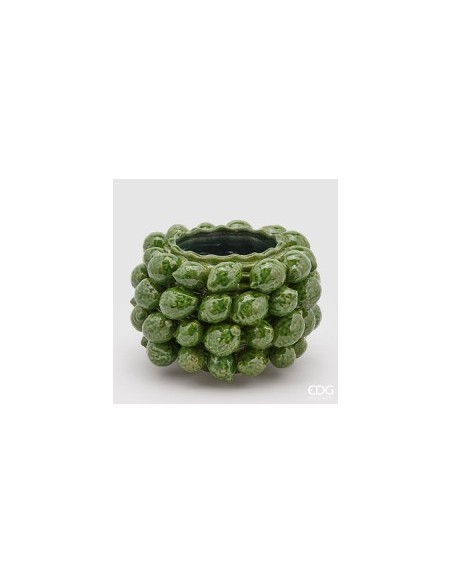 MACETA CHAKRA LIMON H22 D31 VERDE CLARO