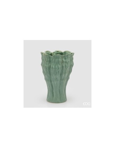 MACETA CHAKRA FLOR DEL MAR TURQUESA