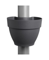 MACETA VIBIA COLGAR ANTRACITA CON  CLICADOR DESAGUE