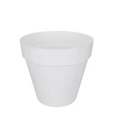 MACETERO REDONDO BLANCO 70CM