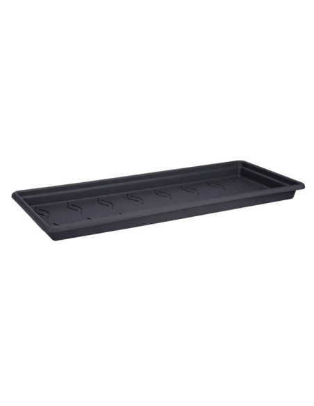 PLATO RECTANGULAR 86CM. L. ANTRACITA
