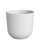 Maceta Jazz Redonda 14cm Silky Blanco  Elegancia y Modernidad para tus Plantas