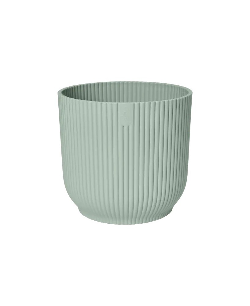 Maceta Vibes Fold Redonda Mini 16 Verde  Ideal para Suculentas y Plantas Pequeñas

