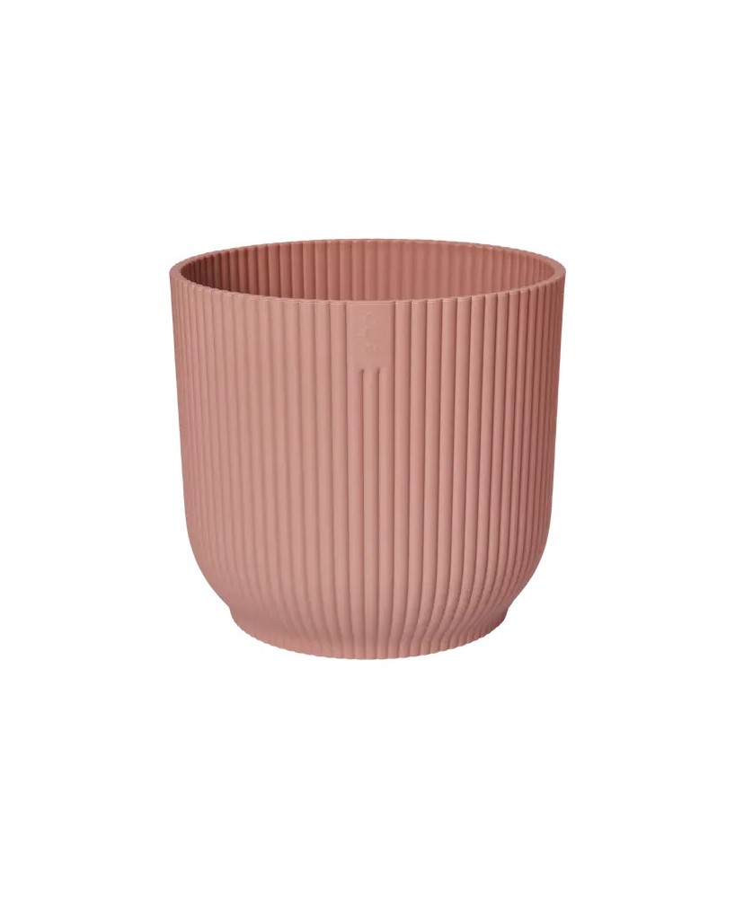 MACETA  VIBES FOLD REDONDA 25 ROSA