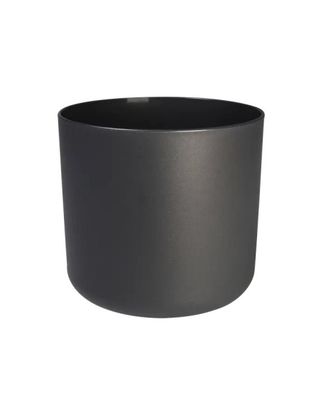 MACETA B. FOR SOFT REDONDA 18CM ANTRACITA