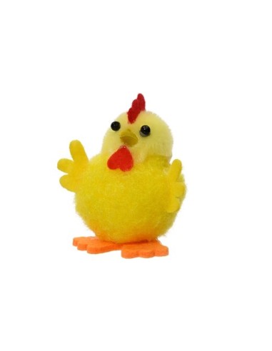 POLLO FIGURA AMARILLO L4XW4.5XH7.5CM