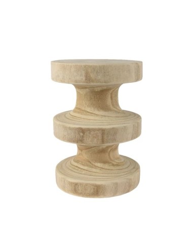 MESA AUXILIAR PAULOWNIA MADERA D29XH40CM