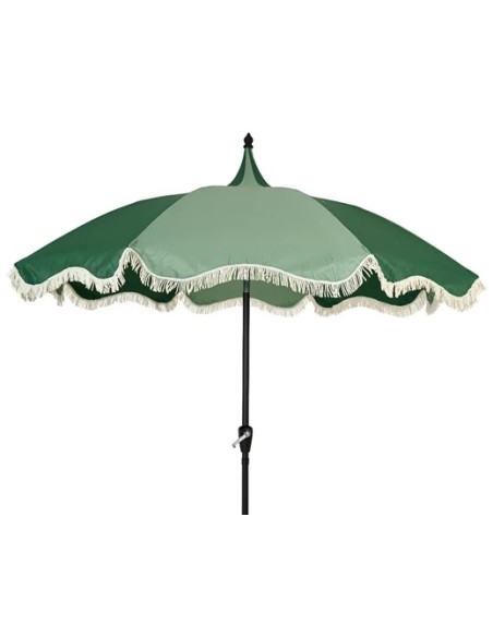 SOMBRILLA VERDE D250XH255CM