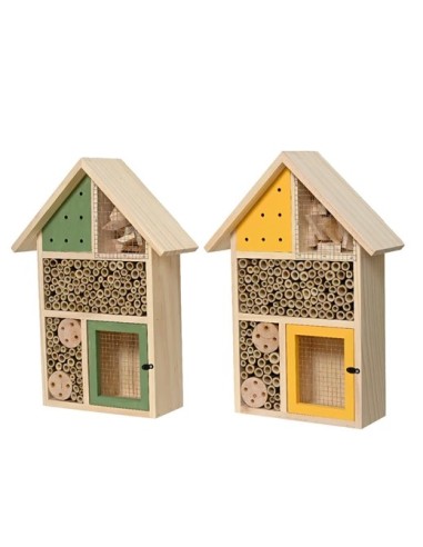 CASA DE INSECTOS MADERA L26.5XW10XH37CM