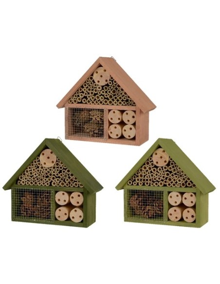 CASA DE INSECTOS MADEERA L14XW9.5XH26CM