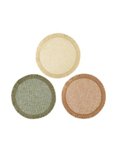 MANTEL DE CUERDA REDONDO  D38XH0.3CM