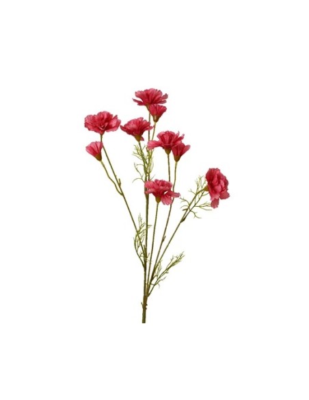 CLAVEL ARTIFICIAL ROSA BAYA L82XW10X3CM