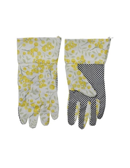 GUANTES ALGODON AMARILLOS L0.75XW12.5XH25CM