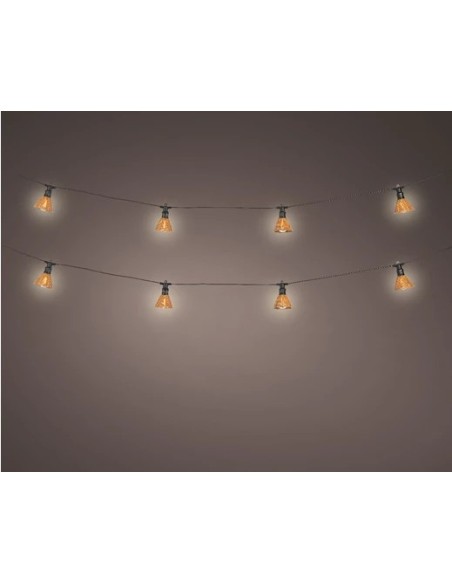 LED LUZ DE FIESTA EXTERIOR D6XL450XH9CM BLANCO CALIDO