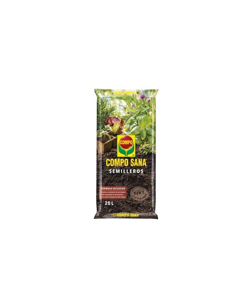 COMPO SANA Semilleros 20L | Sustrato ideal para germinación y crecimiento de plántulas

