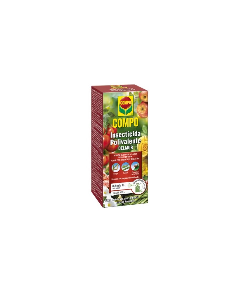 Insecticida Polivalente 50ml COMPO  Control eficaz de plagas para plantas interior y exterior

