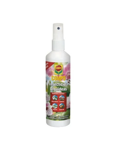 Insecticida Orquídeas Listo Uso 250ml COMPO | Protección Eficaz Contra Plagas | Ideal para Interiores y Exteriores | Cuida tus 