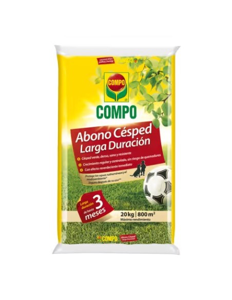 COMPO ABONO CESPED GRANDES JARDINES 20KG COMPO