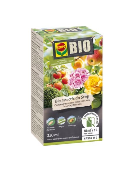 Insecticida Bio Concentrado 250ml COMPO  Control natural de plagas en huertos y jardines

