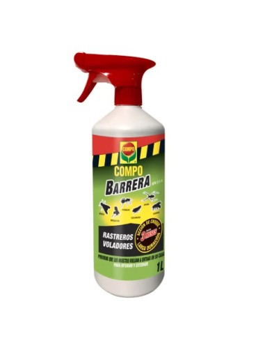 Barrera Insectos 1L COMPO  Protección Ecológica y Rápida contra Plagas en Plantas

