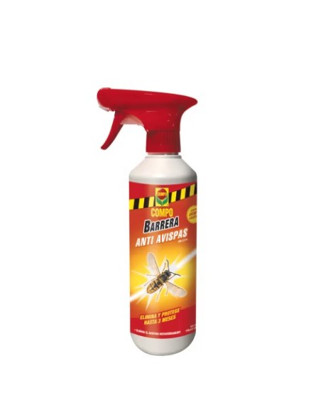 Barrera Antiavispas 500ml COMPO  Protege Jardines y Espacios Exteriores

