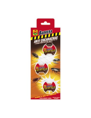 Barrera Anticucarachas 4gr COMPO  Control Eficaz y Seguro en Hogar

