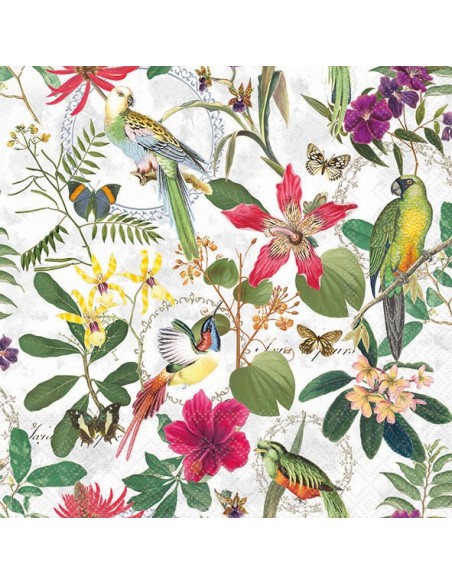 SERVILLETA 33 JUNGLA TROPICAL FSC MIX