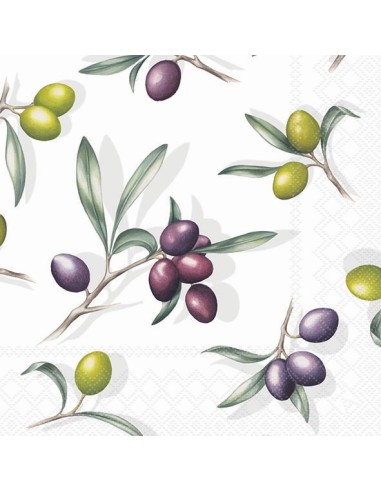 SERVILLETA 33 DELICIOUS OLIVES FSC MIX