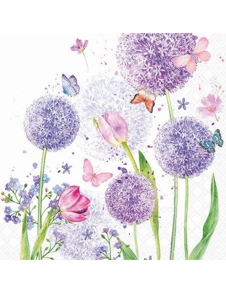 SERVILLETA 33 FLOR BELLA FSC MIX