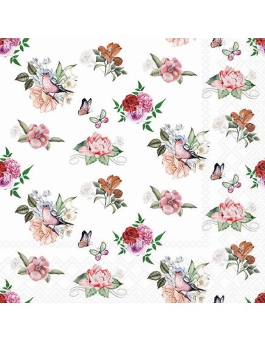 SERVILLETA 33 CHARLOTTE BLANCA FSC MIX