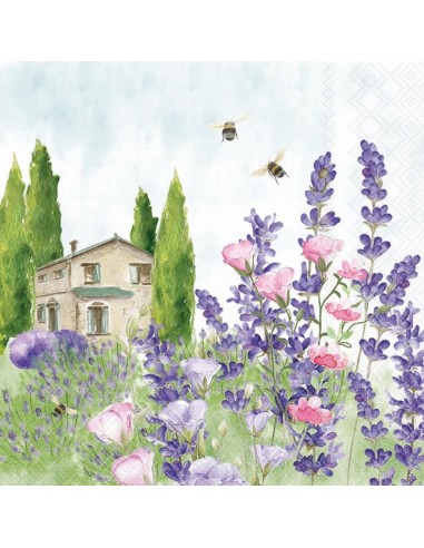 SERVILLETA 33 LAVANDA MEADOW FSC MIX