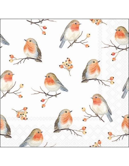 SERVILLETA 33 FAMILIA ROBIN FSC MIX