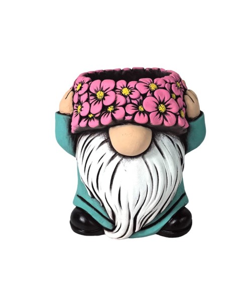 MACETERO ENANO CABEZ FLORES GRANDE