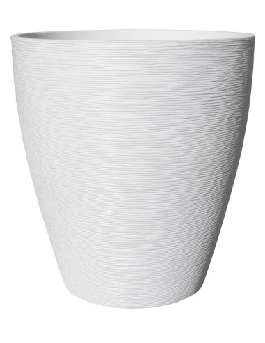 MACETA MELVA 45CM BLANCO